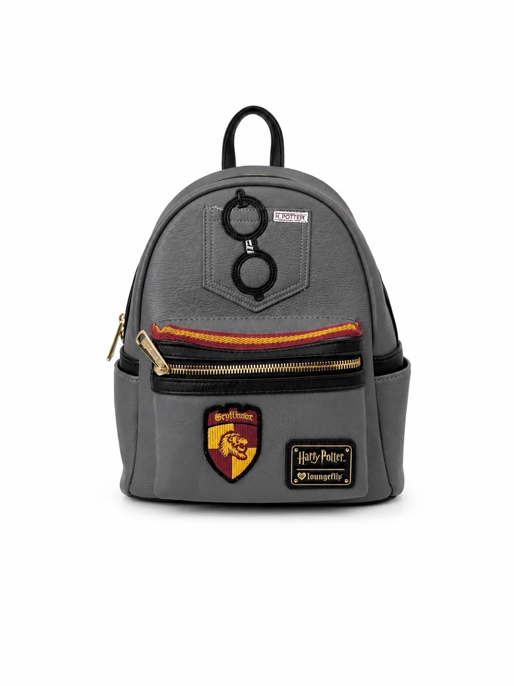 Loungefly Harry Potter Harry/Gryffindor Faux Leather Mini Backpack